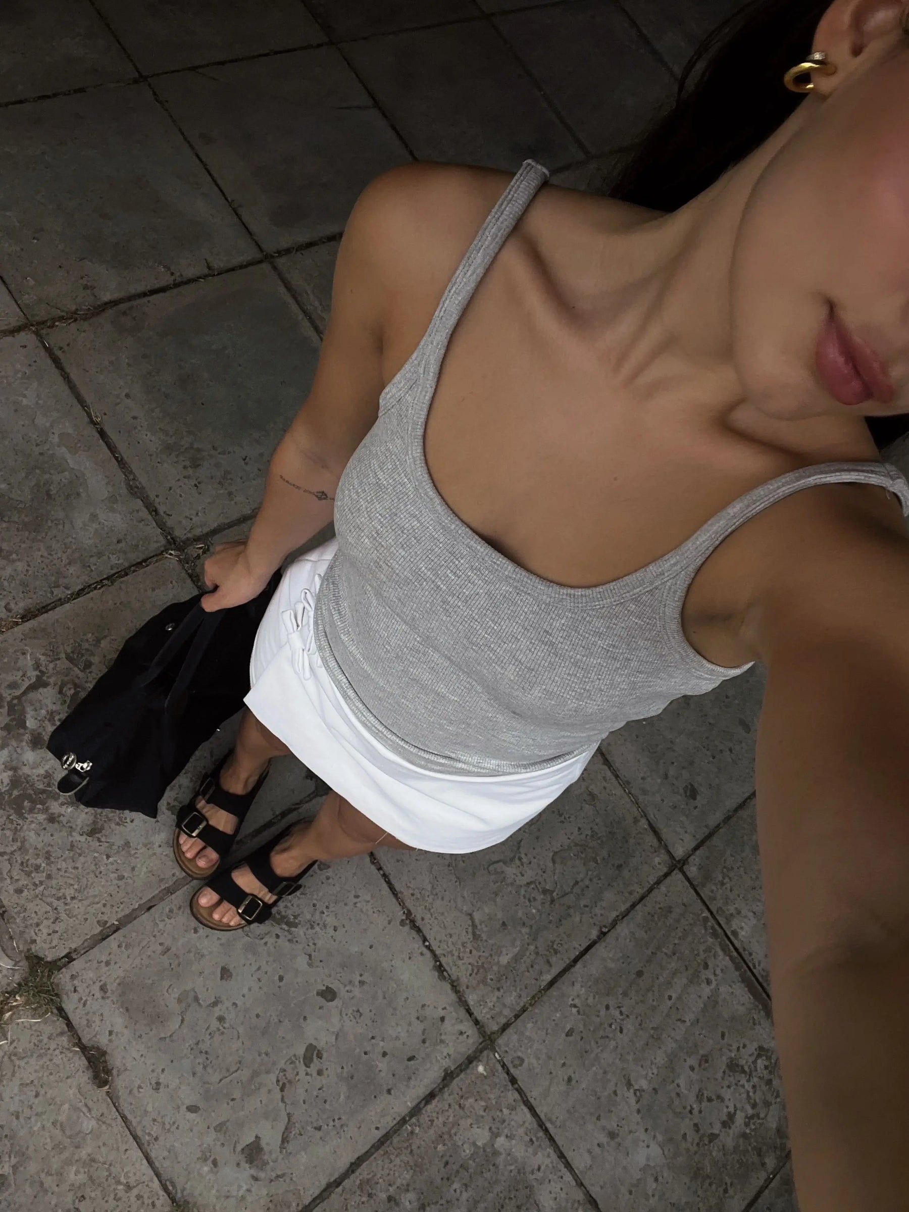 Sandália Maibulun Camurça - Preto