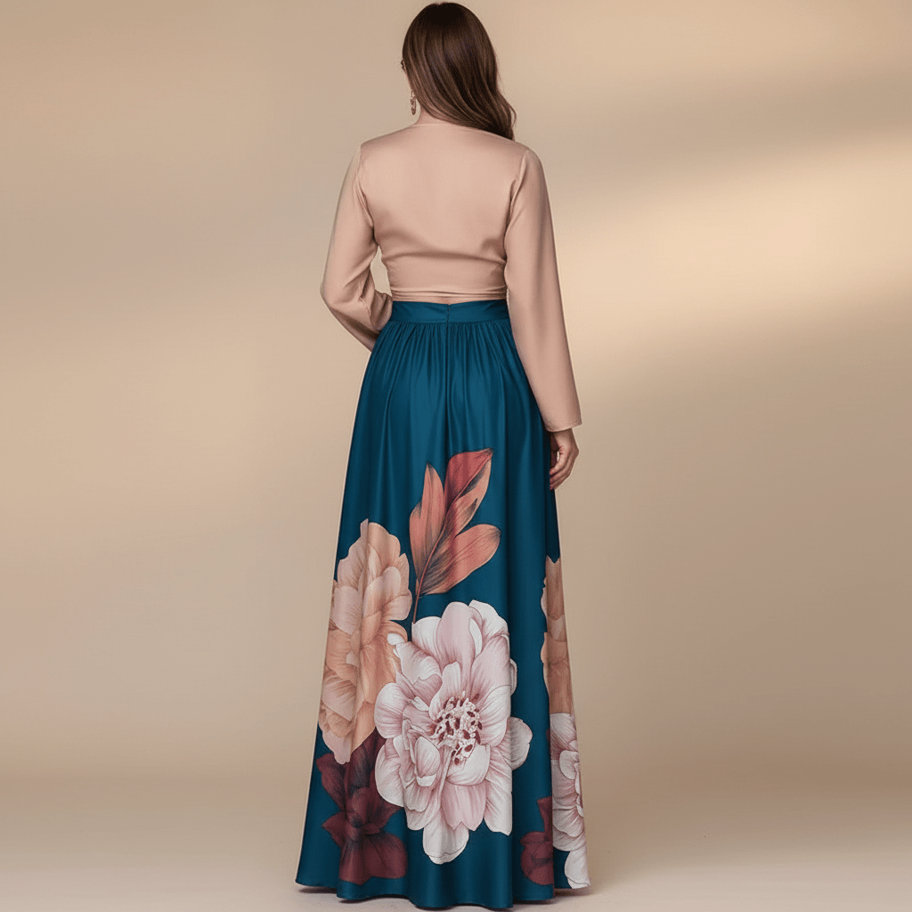 Conjunto Feminino Blusa e Saia Levitan